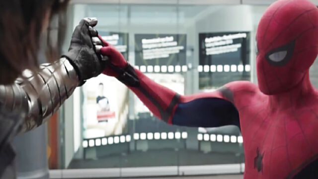 冬兵的铁拳美队都不敢接 蜘蛛侠为何单手能做到 这才是真正原因 热点 头条 华为视频